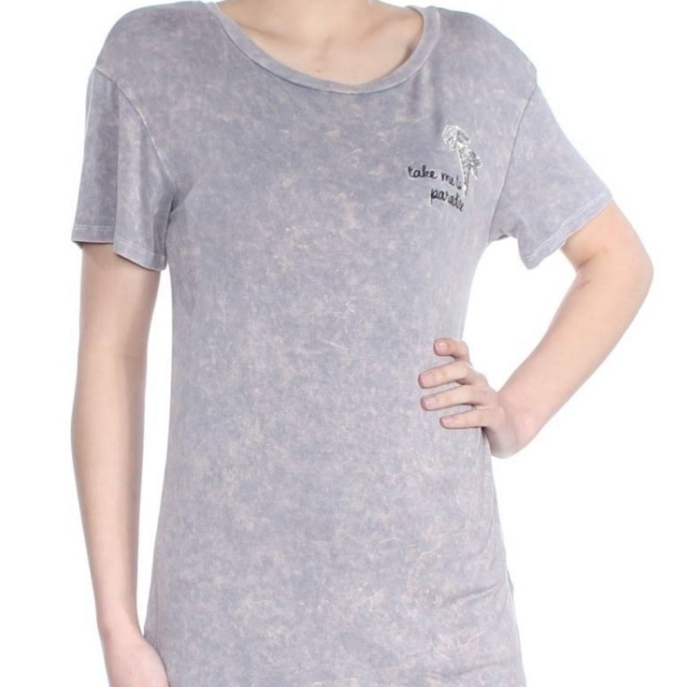 TRUE Vintage take me to Paradise print top‎